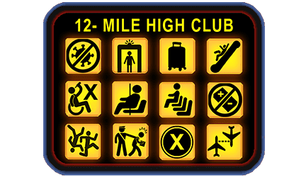 Twelve Mile High Club booster panel for AFK Airport Security